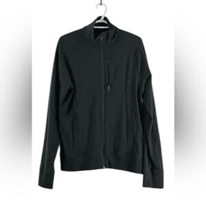 Lululemon Kung Fu Athletic Jacket Full Zip Pocket black sz m